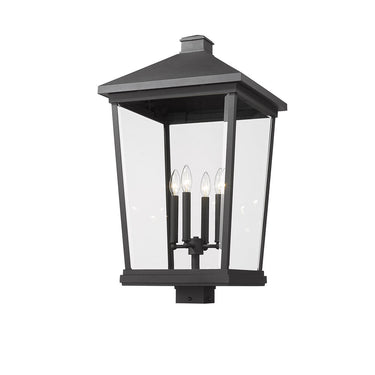Z Lite Beacon 4 Light 29" Outdoor Post Mount Fixture 2