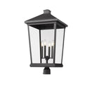 Z Lite Beacon 4 Light 31" Outdoor Post Mount Fixture 2