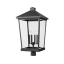 Z Lite Beacon 4 Light 31" Outdoor Post Mount Fixture 4