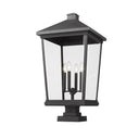 Z Lite Beacon 4 Light 32" Outdoor Pier Mounted Fixture 2