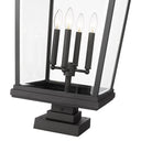 Z Lite Beacon 4 Light 32" Outdoor Pier Mounted Fixture 3
