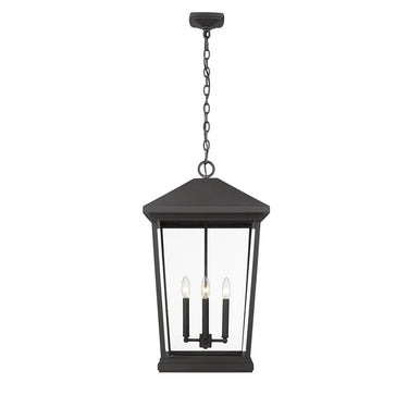 Z-Lite Beacon 4 Light Outdoor Chain Mount Ceiling Fixture image 1