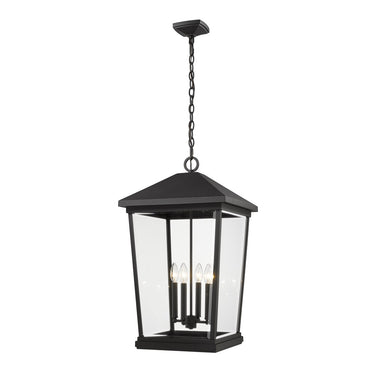 Z-Lite Beacon 4 Light Outdoor Chain Mount Ceiling Fixture image