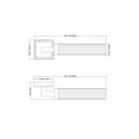 Z Lite Beau 1 Light Wall Sconce - 740-1S 7