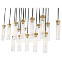 Z Lite Beau 17 Light Linear Chandelier 17