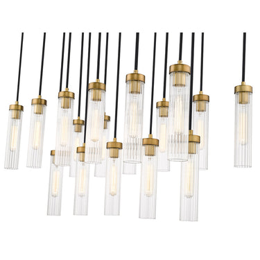 Z Lite Beau 17 Light Linear Chandelier 17