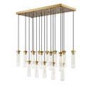 Z Lite Beau 17 Light Linear Chandelier 18