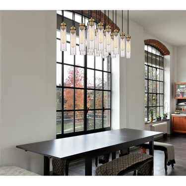 Z Lite Beau 17 Light Linear Chandelier 19