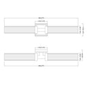 Z Lite Beau 2 Light 27" Wall Sconce 7