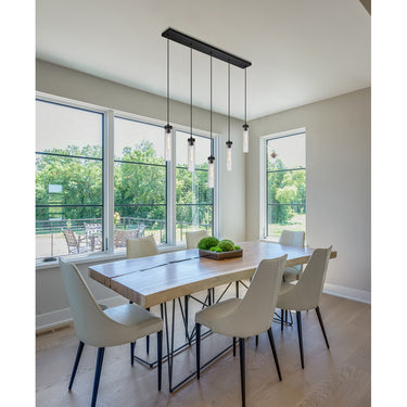 Z Lite Beau 5 Light Linear Chandelier 13
