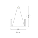 Z Lite Beau 6 Light Chandelier 7