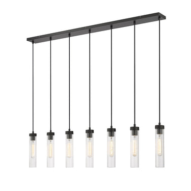 Z Lite Beau 7 Light 12" Linear Chandelier 10
