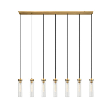 Z Lite Beau 7 Light 12" Linear Chandelier 15