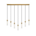 Z Lite Beau 7 Light 12" Linear Chandelier 16