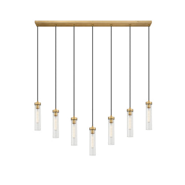 Z Lite Beau 7 Light 12" Linear Chandelier 16
