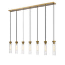 Z Lite Beau 7 Light 12" Linear Chandelier 17
