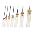 Z Lite Beau 7 Light 12" Linear Chandelier 18