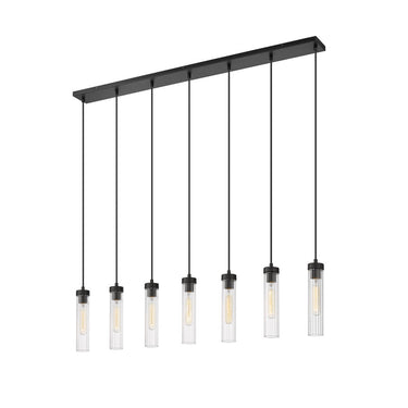 Z Lite Beau 7 Light 12" Linear Chandelier 8