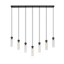 Z Lite Beau 7 Light 12" Linear Chandelier 9