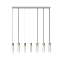 Z Lite Beau 7 Light 12" Linear Chandelier 