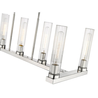 Z Lite Beau 7 Light 13" Linear Chandelier 11