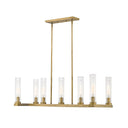 Z Lite Beau 7 Light 13" Linear Chandelier 17