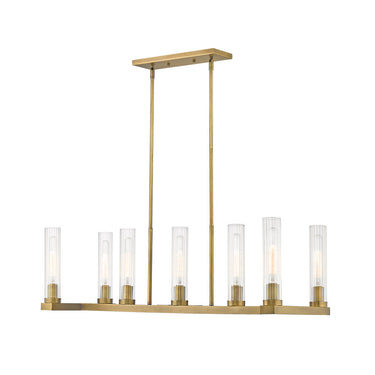 Z Lite Beau 7 Light 13" Linear Chandelier 17