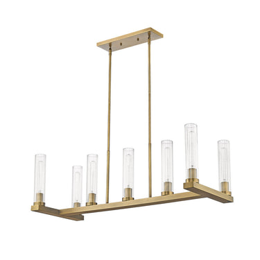 Z Lite Beau 7 Light 13" Linear Chandelier 19