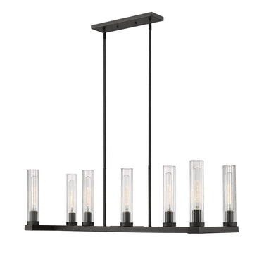 Z Lite Beau 7 Light 13" Linear Chandelier 2
