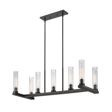 Z Lite Beau 7 Light 13" Linear Chandelier 