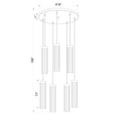Z Lite Beau 7 Light Chandelier 7