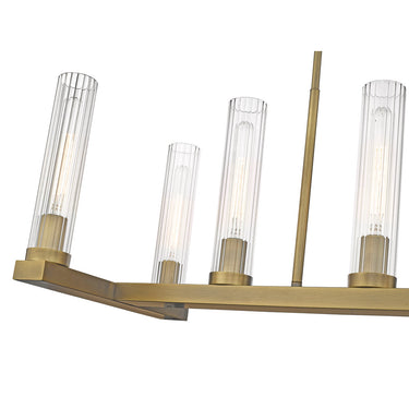 Z Lite Beau 9 Light Linear Chandelier 18