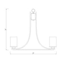 Z Lite Beckett 5 Light Chandelier 7