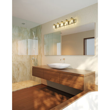 Z Lite Beckett 5 Light Vanity Wall Sconce 6