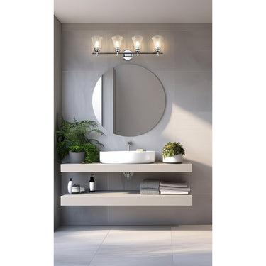 Z Lite Belle 4 Light Vanity Wall Sconce 14