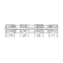 Z Lite Bennington 4 Light Vanity Wall Sconce 10