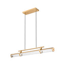 Z Lite Benoit 40W 1 Light 5" High Linear Chandelier 19