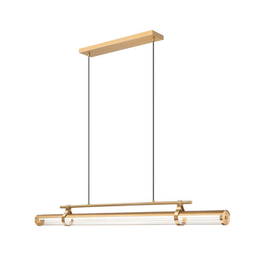 Z Lite Benoit 50W 1 Light 5" High Linear Chandelier 14