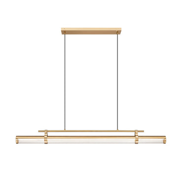 Z Lite Benoit 50W 1 Light 5" High Linear Chandelier 15