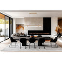 Z Lite Benoit 50W 1 Light 5" High Linear Chandelier 19