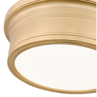 Z Lite Bentley 24W 1 Light 4" High Flush Mount 18