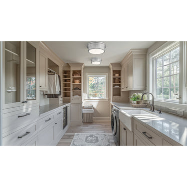 Z Lite Bentley 24W 1 Light 4" High Flush Mount 6