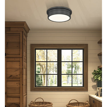 Z Lite Bentley 40W 1 Light 4" High Flush Mount 13