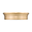 Z Lite Bentley 40W 1 Light 4" High Flush Mount 16