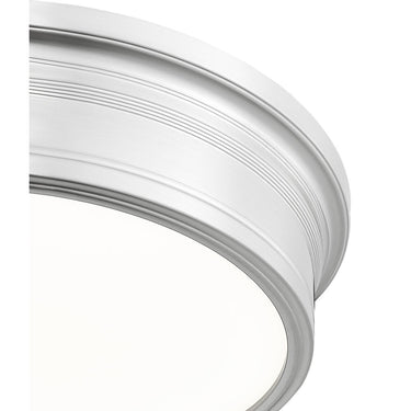 Z Lite Bentley 40W 1 Light 4" High Flush Mount 3
