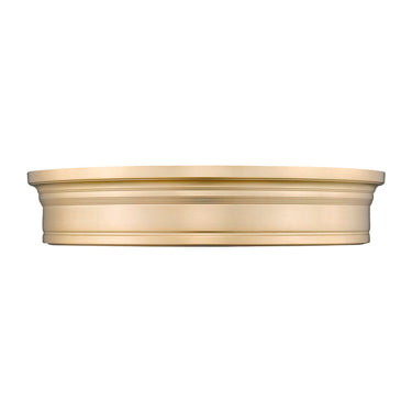Z Lite Bentley 50W 1 Light 4" High Flush Mount 16