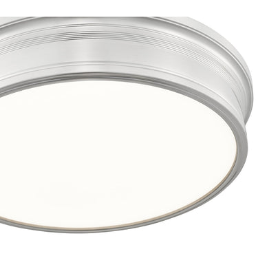 Z Lite Bentley 50W 1 Light 4" High Flush Mount 3