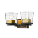 Z Lite Bleeker Street 2 Light Vanity Wall Sconce 12