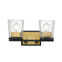 Z Lite Bleeker Street 2 Light Vanity Wall Sconce 14