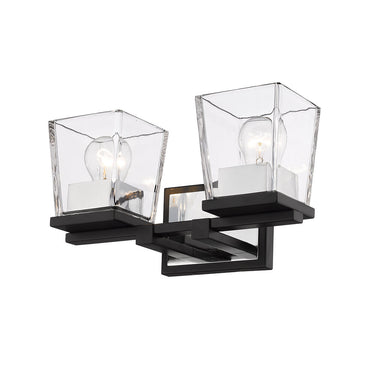 Z Lite Bleeker Street 2 Light Vanity Wall Sconce 7